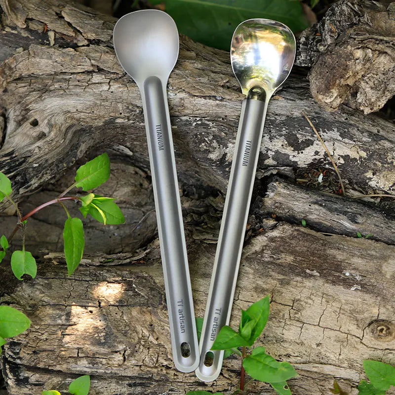 Titanium Long Handle Spoon/Spork