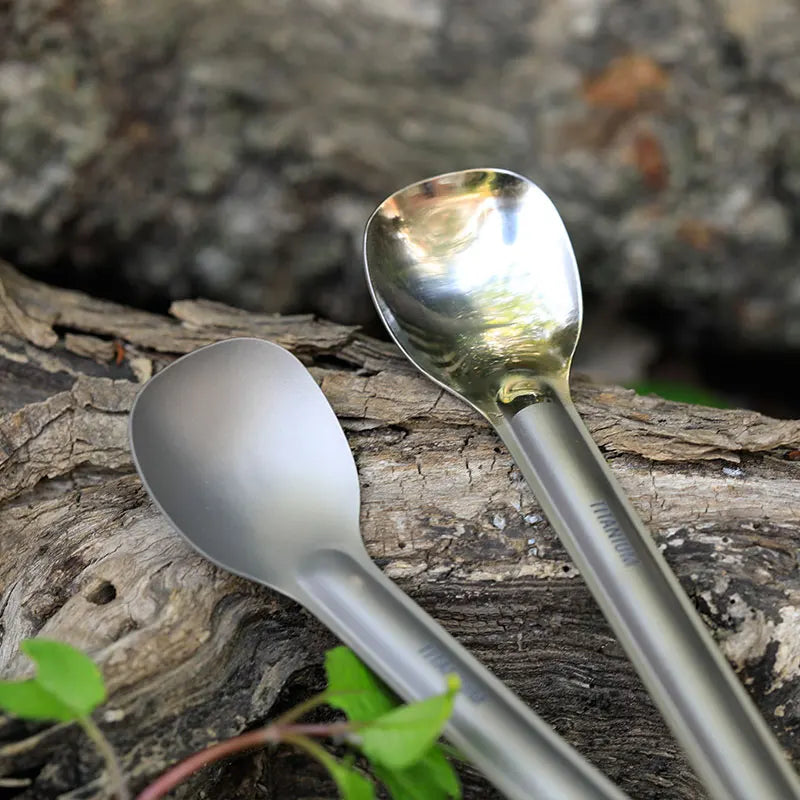 Titanium Long Handle Spoon/Spork