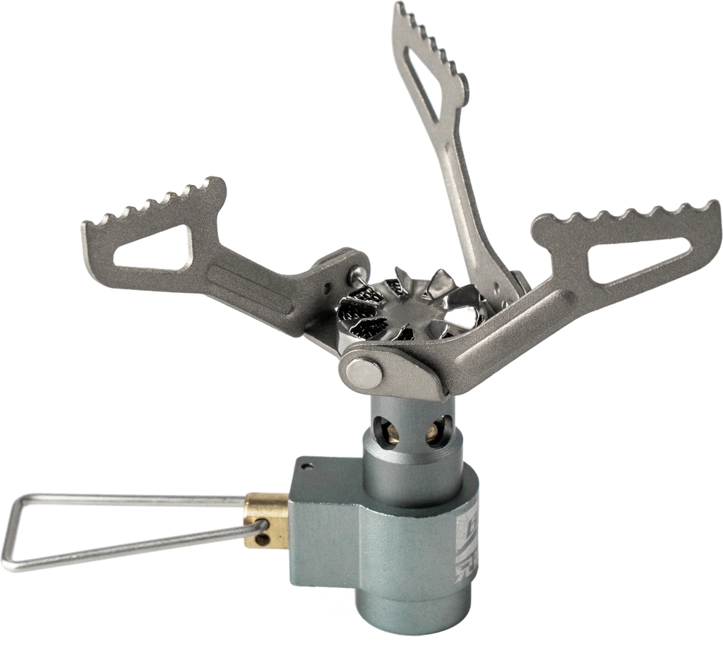 -3000T Titanium Mini Camping Gas Burners 25G One-Piece Pocket Stove Outdooor Hiking Folding Cooking Furnace Portable ﻿