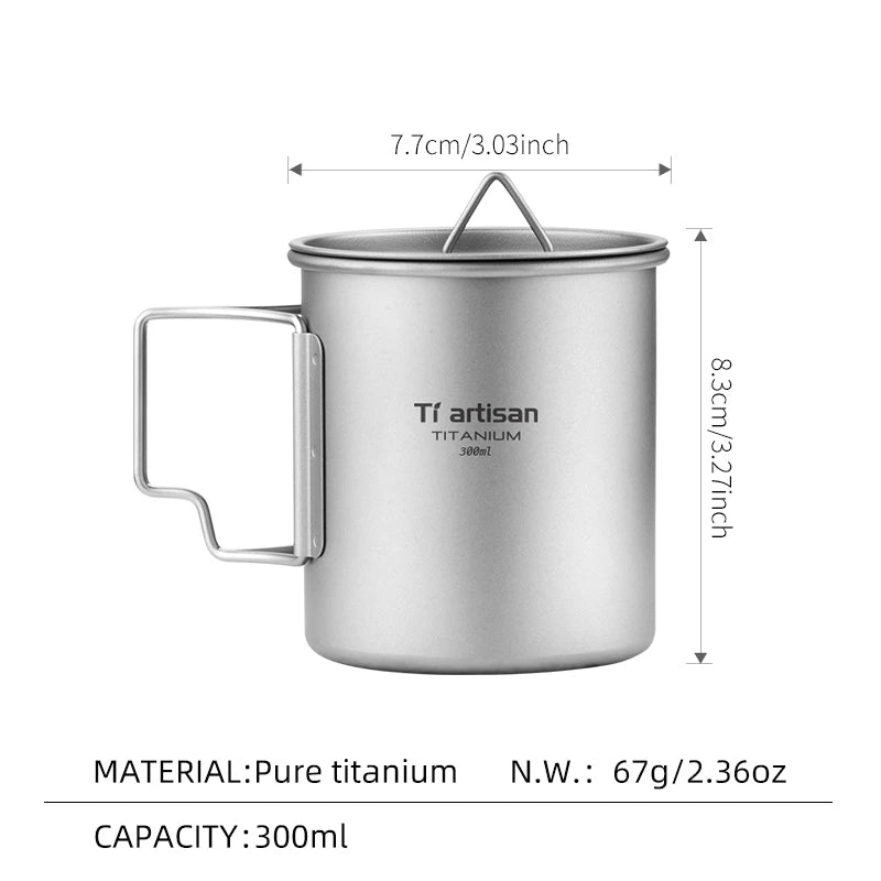 Lightweight Titanium Cup 