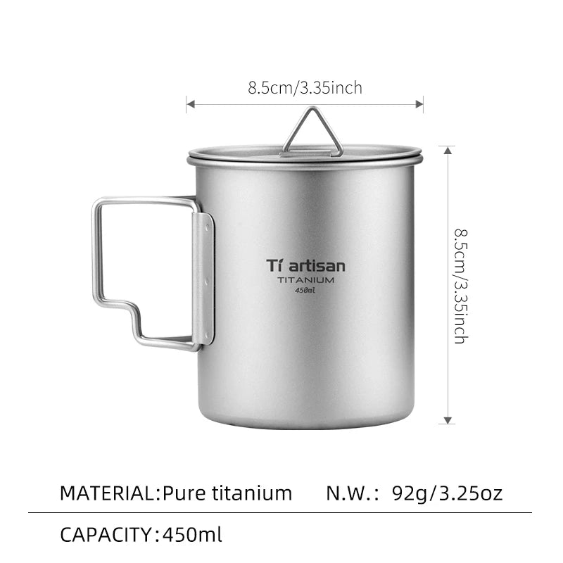 Lightweight Titanium Cup 