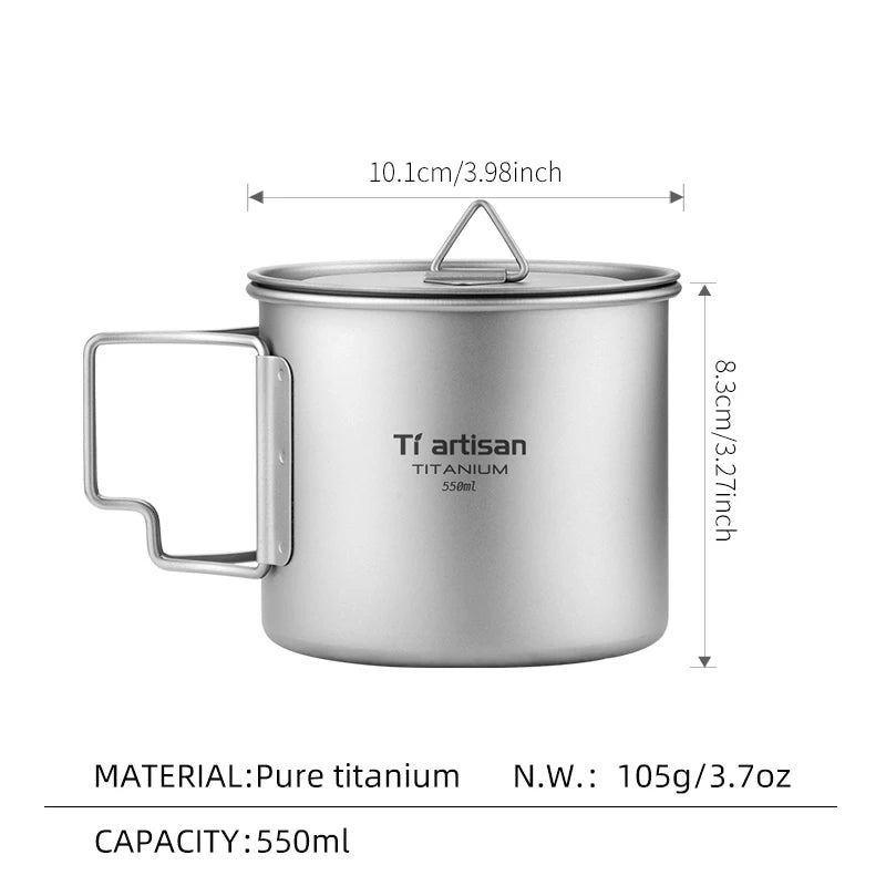 Lightweight Titanium Cup 