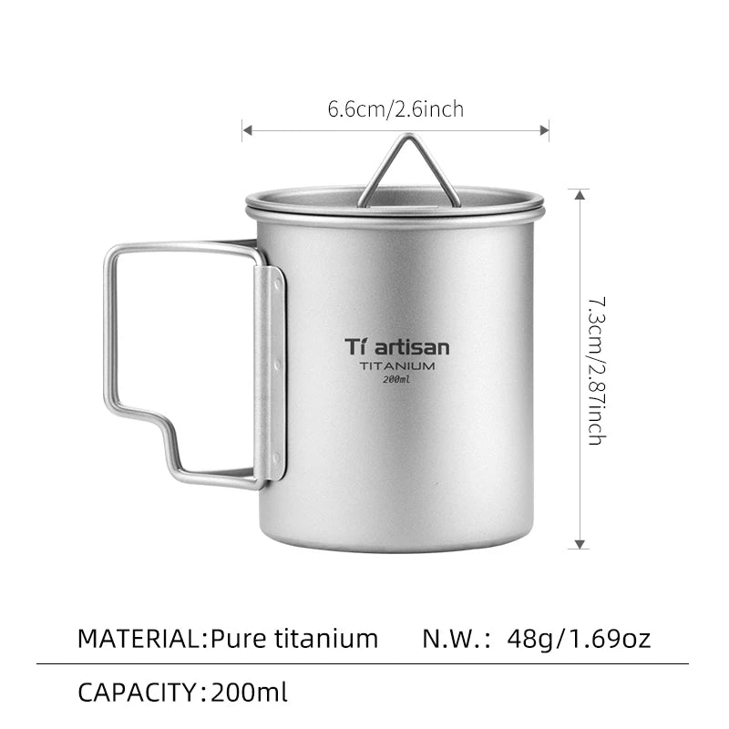 Lightweight Titanium Cup 