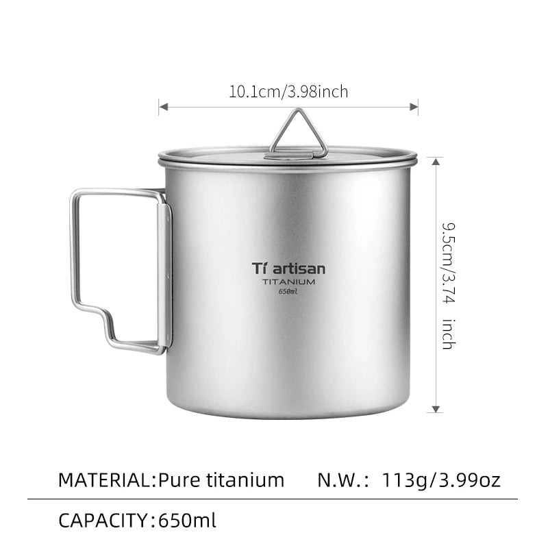 Lightweight Titanium Cup 