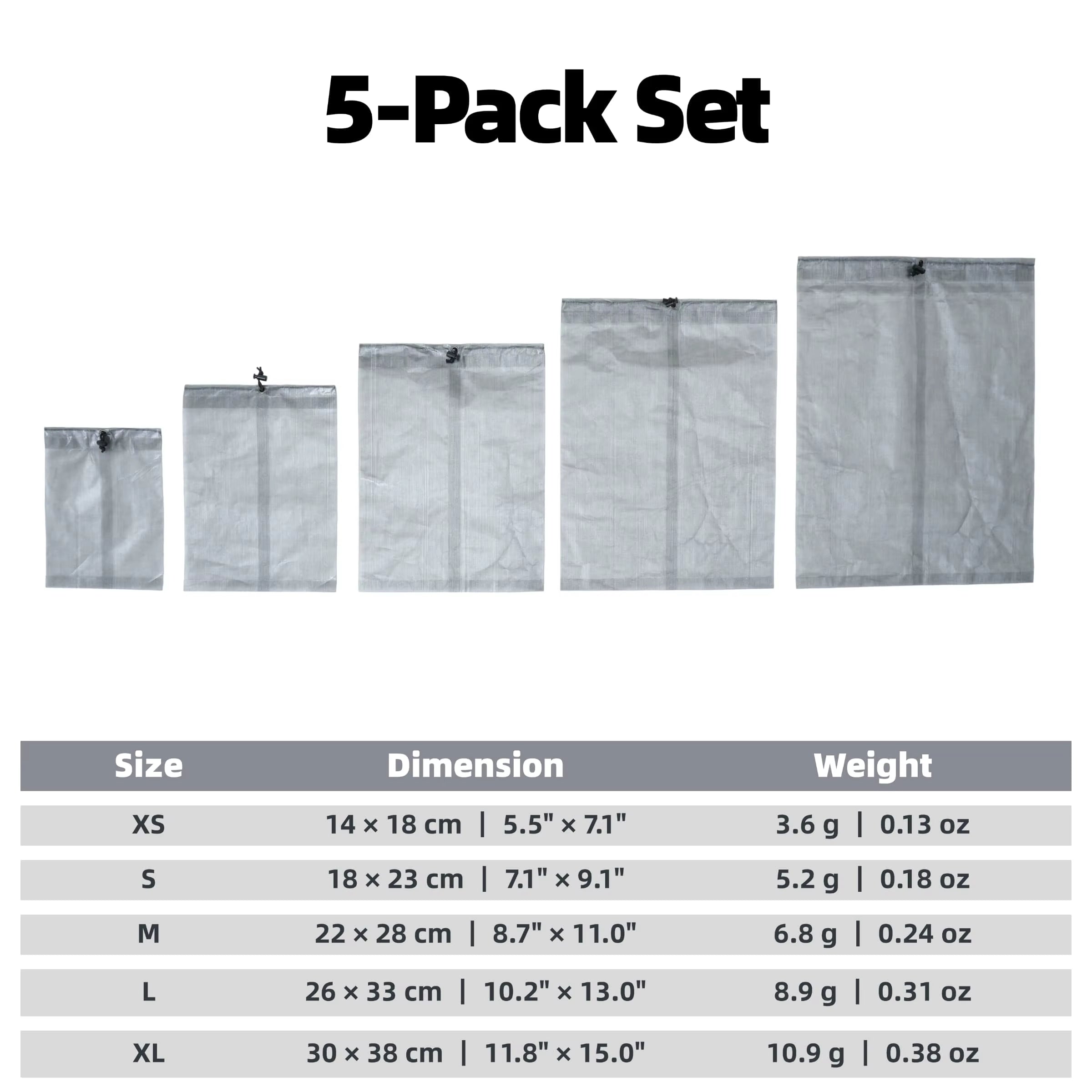 HODR STASHLITE Dyneema Ultralight Waterproof Pouch